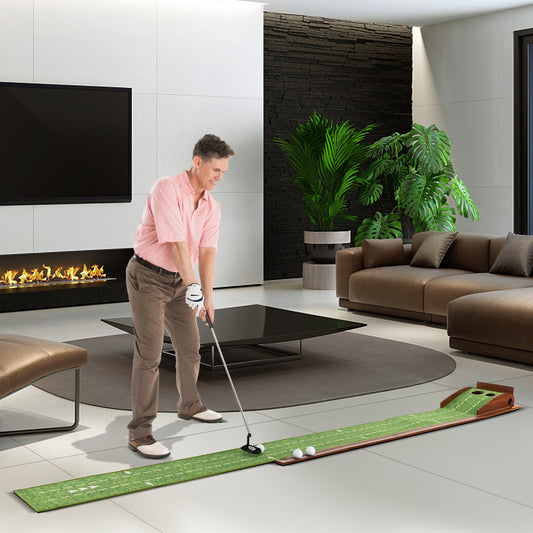 Golf Putting Mat / Practice Training Aid